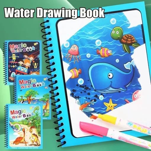 π¨ Magic Water Coloring Book β Mess-Free Fun for Kids!